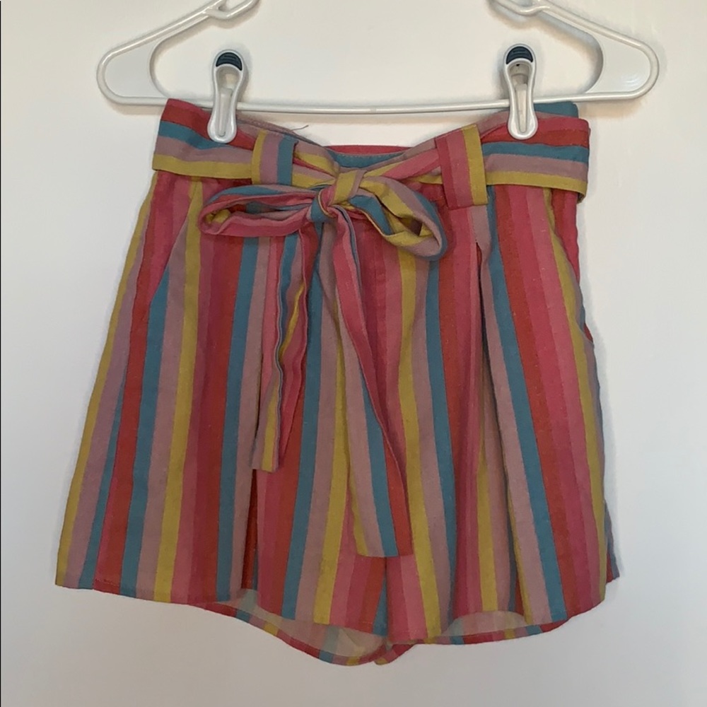 Lulus striped shorts